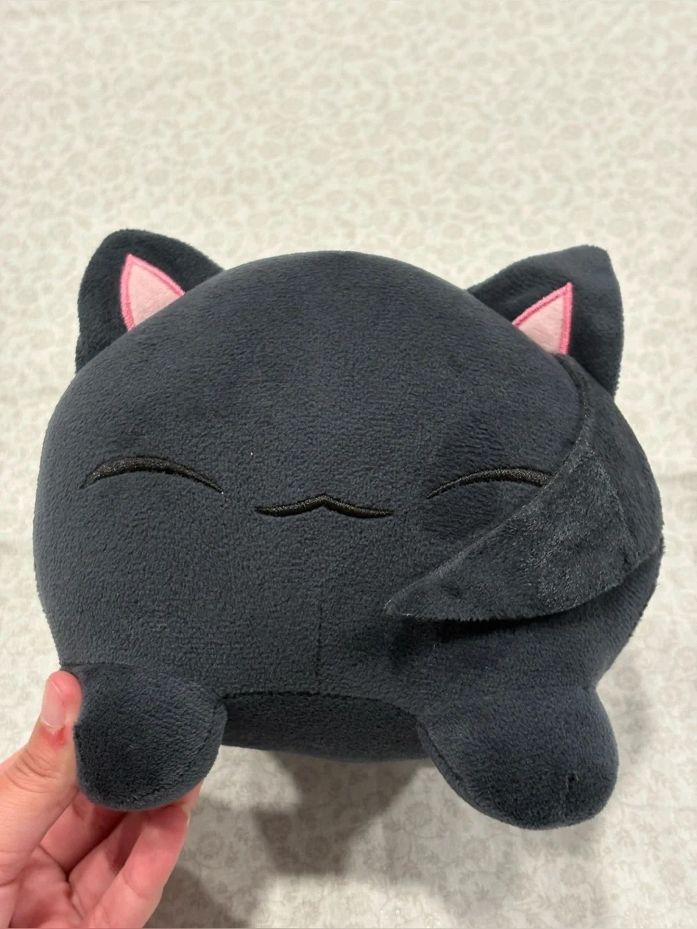 Jujutsu Kaisen Suguru Geto Cat Plush Toy Black Cat Round